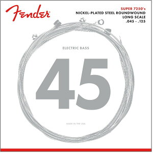 Fender GLx[X 7250 Bass Strings Nickel Plated Steel Long Scale 7250-5M
