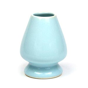 茶道具 茶筅 茶筅立て くせ直し 茶筅休め 国産 ブルー陶製