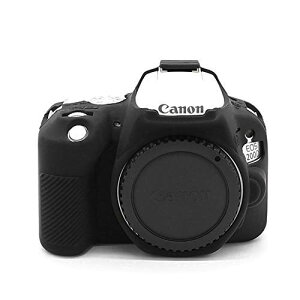 kinokoo CANON �L���m�� EOS KISS X9 / EOS KISS X10��p �V���R���J�o�[ �J�����P�[�X �J�����J�o�[ BK