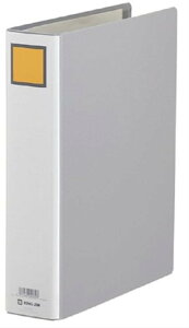 キングジムKingjim パイプ式ファイル キングファイル G A4S グレー 975N