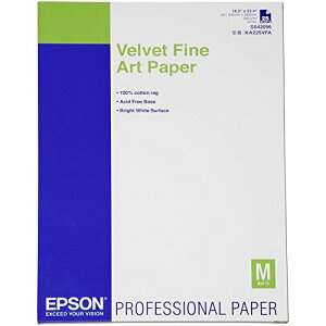 �Z�C�R�[�G�v�\�� �ʐ^�p�� Velvet Fine Art Paper A2/25�� KA225VFA