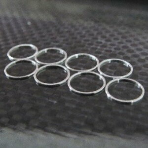 �C�[�O���͌^ �x�A�����O�V�����莲�� �A���~�j�E��3×4×0.5mm8 1660