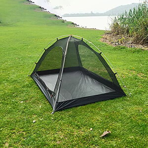 Kadahis 蚊帳 アウトドア モスキートネット キャンプ用蚊除け網 2人用 インナーテント 超軽量 携帯式テント 設営簡単 高密度 持ち運び
