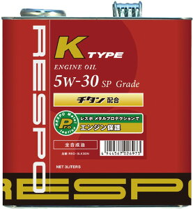 RESPO GWIC K^Cv#30 5W30 SN 3L REO-3LK30N