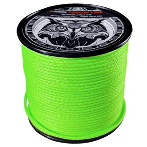 GM CLIMBING 100% 超高分子量ポリエチレン UHMWPE 1.7mm スローライン 破断強度650lb グリーン 12-ストランド