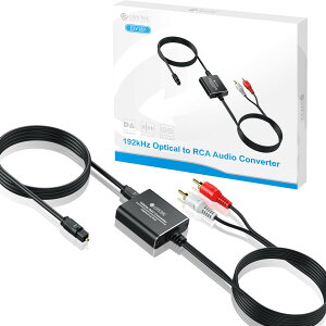 eSynic 192KHz fW^ AiO ϊ DAC I[fBIRo[^[ ϊ Toslink/SPDIF to RCA
