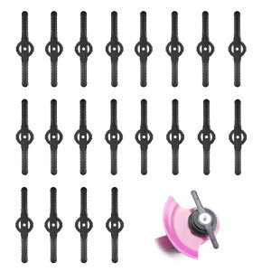 電動 草刈り機ナイロン製ブレード20個入り草刈りブレード 草刈機用ブレード 替刃枝切り 替え刃 草刈機 替ブレード 除草用 芝刈り機用替刃 プラ