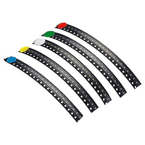 PATIKIL 0603 _CI[h`bv 100 1.8-3V \ʎ LED_CI[hCg DIY Ȋw̌ ip 5J[