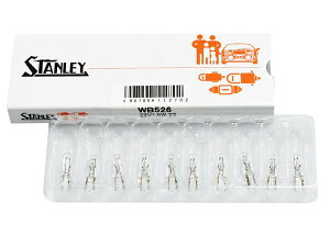 �X�^�����[�d�CSTANLEY �E�F�b�W�x�[�X�d�� T5 24V 1.8W 10�� WB526 �N���A ��C ���� ���C�g �o���u