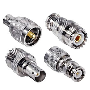 M^BNCUHF PL259A_v^[ 4 ABNC - UHF SO239 A_v^ Lbg IX - X P[u WF_[