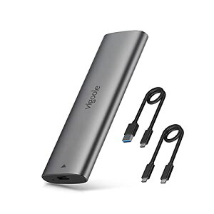 vigoole M.2 SSD �P�[�X �H��s�v USB-C NVME �P�[�X�iPCI-E M Key�j�Ή� USB 3.2 Gen2 10G