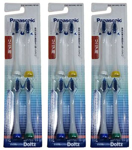 �p�i�\�j�b�N �ւ��u���V �h���c �R�؂�^�C�v V�w�b�h 4�{�g×3�p�b�N�v12�u���V �� EW09104C-W-3p