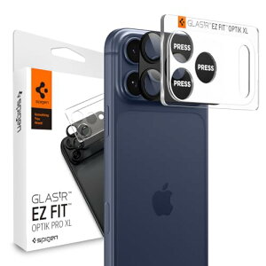 Spigen iPhone 17 Pro Max �J�����ی� �J�������S�ʃJ�o�[ PC�f�� �u���b�N 1���� Optik Pro XL AGL1