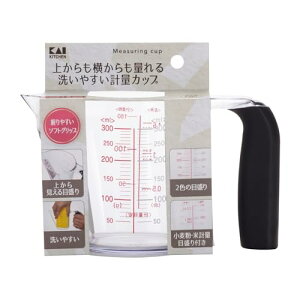 �L�� KAI �ォ�� �ʂ�� �J�������L���� �􂢂₷�� �v�ʃJ�b�v 300ml �H��� �Ή� KAI KITCHIN ���{�� DH8127