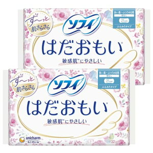 �\�t�B Sofy �܂Ƃߔ��� �͂������� �������p �H�Ȃ� 21cm 32�R��×2�p�b�Nunicharm Sofy