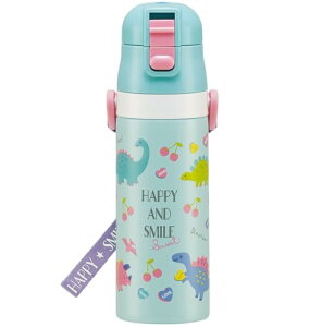 �X�P�[�^�[Skater ���� �q���p ������ 470ml �n�b�s�[���X�}�C�� ���̎q �ۗ��p �X�e�����X �y�ʃ^�C�v waterbottle