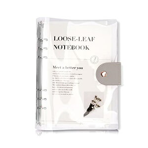 �V�X�e���蒠 A6�T�C�Y 6�� ���[�Y���[�t PVC �����o�C���_�[ �V���v���蒠 �_�炩�� �{�_���t�� ���r �m�[�g �N���A�f�� �X�P�W���[��