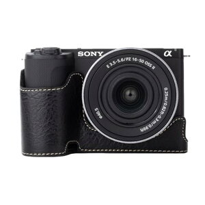 Rieibi �J�����P�[�X�ASony ZV-E10 II ZV-E10M2 �pPU���U�[�n�[�t�P�[�X�ASony ZV-E10 II�p�ی�P�[�X