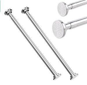 QF 2�Z�b�g105-170CM���ς�_ �L�k�_ �J�[�e�����[�� �X�e�����X �ȃX�y�[�X �������߉\ �ő�ω׏d15kg �L�b�`�� ���ʑ�