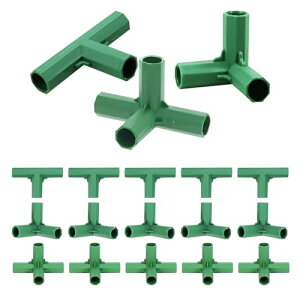 siawadeky ���| �x�� �W���C���g �R�l�N�^ 18�Z�b�g 16mm ���p 3���� �A�� �v���X�`�b�N �Œ�p�� �A�� �X�e�[�N �K�[�f