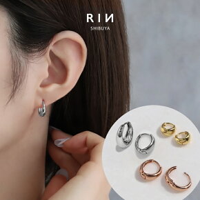 【クーポンで545円】ピアス ドロップ ドロップピアス キャッチレス 金属アレルギー つけっぱなし 18k フープピアス リングピアス ニッケルフリー レディース セカンドピアス シンプル ワンタッチピアス シルバー ゴールド ピンクゴールド かわいい 【両耳用・2個売り】