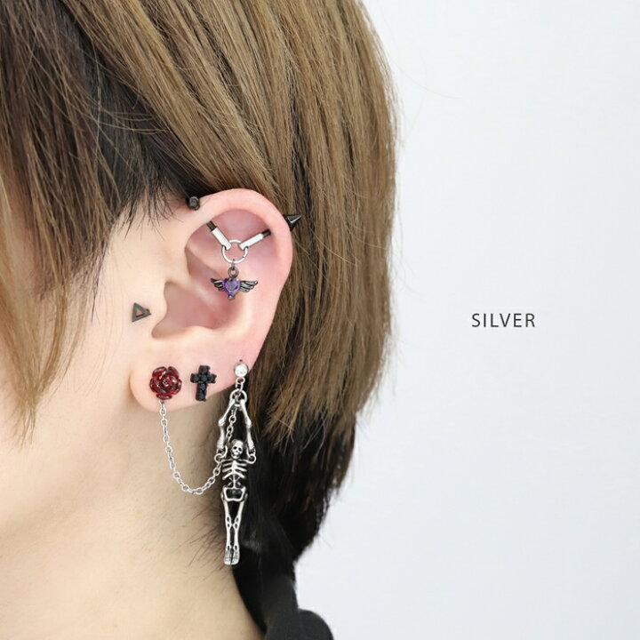 楽天市場】ボディピアス カスタマイズパーツ インダストリアル 軟骨  