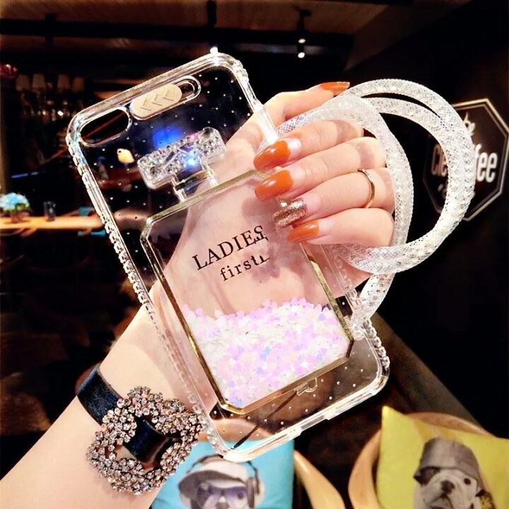 楽天市場 送料無料 香水瓶 Iphone ケース スマホケース 香水 Iphone Xs Max Iphone X Iphone Xs Iphone Xr Iphone8 Iphone7 Iphone8 Plus Iphone6 オシャレ 可愛い 香水 キラキラ 香水型 グリッターケース Rinrin Store