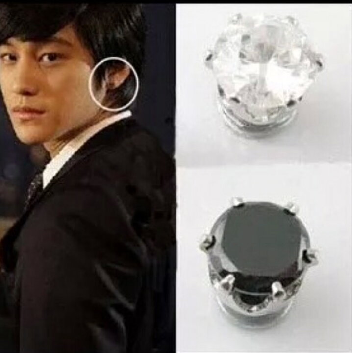 楽天市場 送料無料 ２個セット 両耳用 マグネット ピアス メンズ ピアス マグピ ユニセックス シンプル ピアス メンズ シンプル オシャレ Rinrin Store