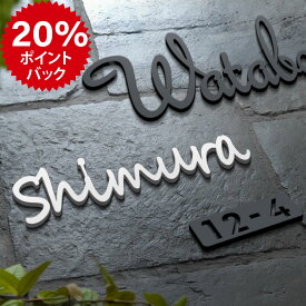 【スーパーDEAL最大50倍還元】表札 シール おしゃれ 戸建て 筆記体 表札 ポスト マンション 黒アクリル 書き風 アイアン風 可愛い 門柱 シール オスポール 玄関 DIY ルームナンバー オフィス お店の表札 xg-01