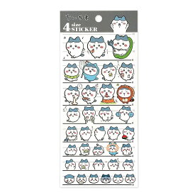 【最大50%off スーパーSALE商品多数+最大P20倍】 ちいかわ 4サイズステッカー シール ステッカー デコ ミニ 文房具 スマホケース トレカ キャラクター グッズ かわいい
