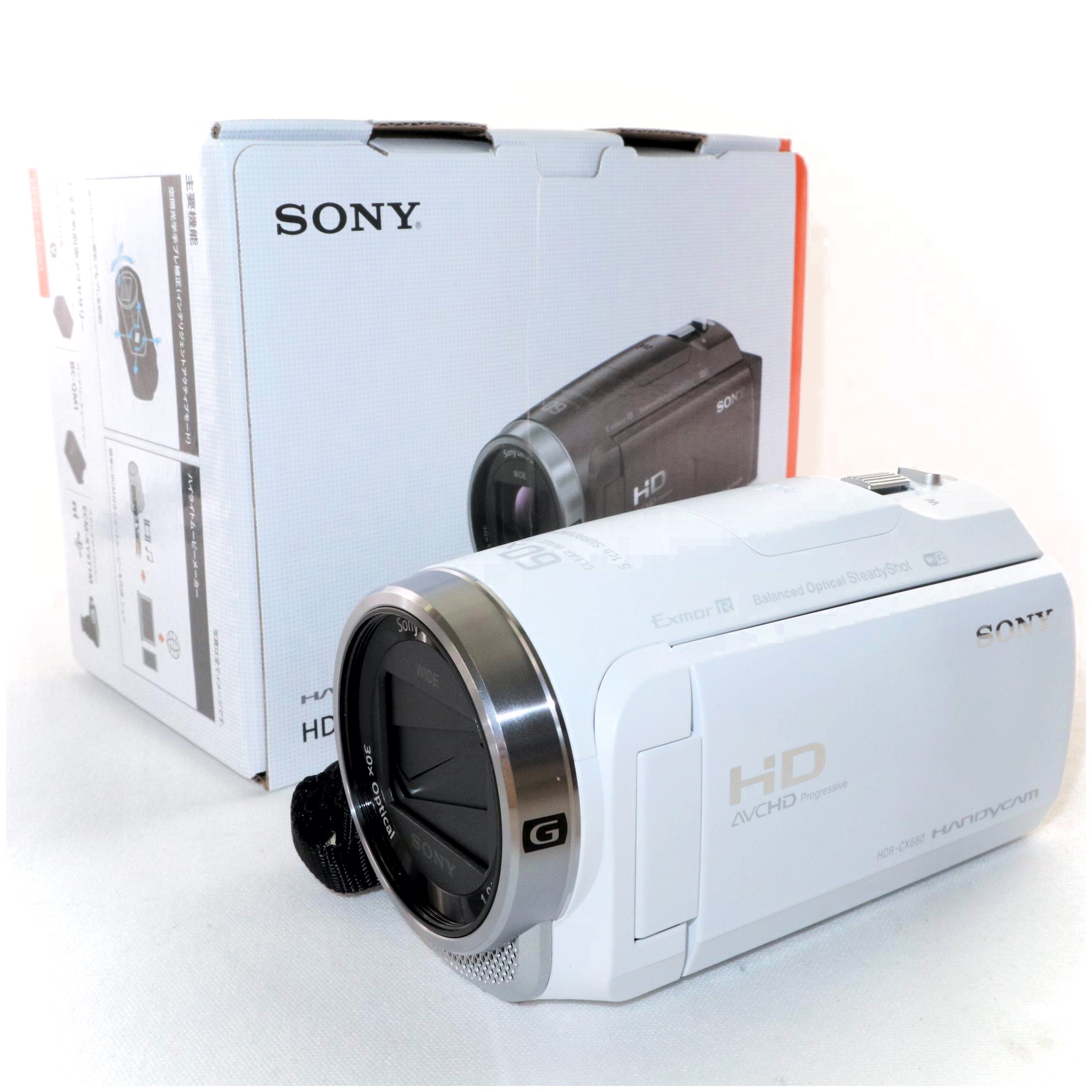 楽天市場】【中古】 未使用 ビデオカメラ SONY ソニー HDR-CX680