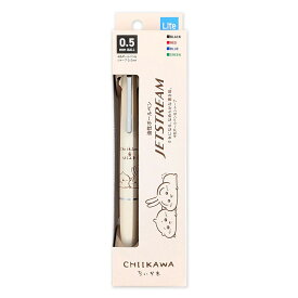 【要エントリー当店3点以上で更に+20倍PT+全額還元決算SALE】 ちいかわ ジェットストリーム 4＆1 Lite 0.5mm 4色 ボールペン シャープペンシル ライト 黒 赤 青 緑 ペン 筆記用具 キャラクター