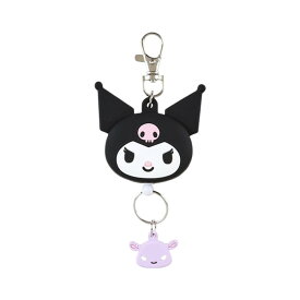 サンリオ フェイス形リールキーホルダー キー ホルダー 鍵 紛失防止 キーチェーン リール 付き ランドセル かわいい おしゃれ キャラクター グッズ