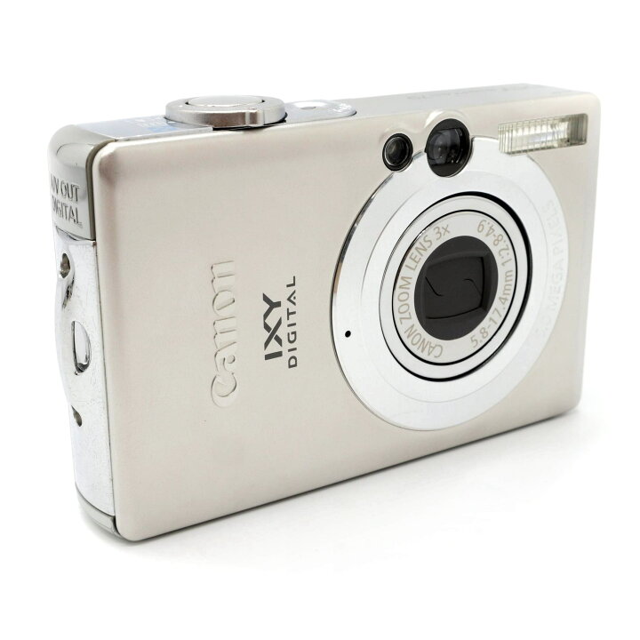 楽天市場】【中古】 CANON IXY DIGITAL 70 シルバー キャノン コンデジ 