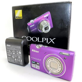 《半期決算セール中》【中古】 《新品級》 コンパクトカメラ NIKON COOLPIX S5100 ライトパープル コンデジ ニコン クールピクス k2538