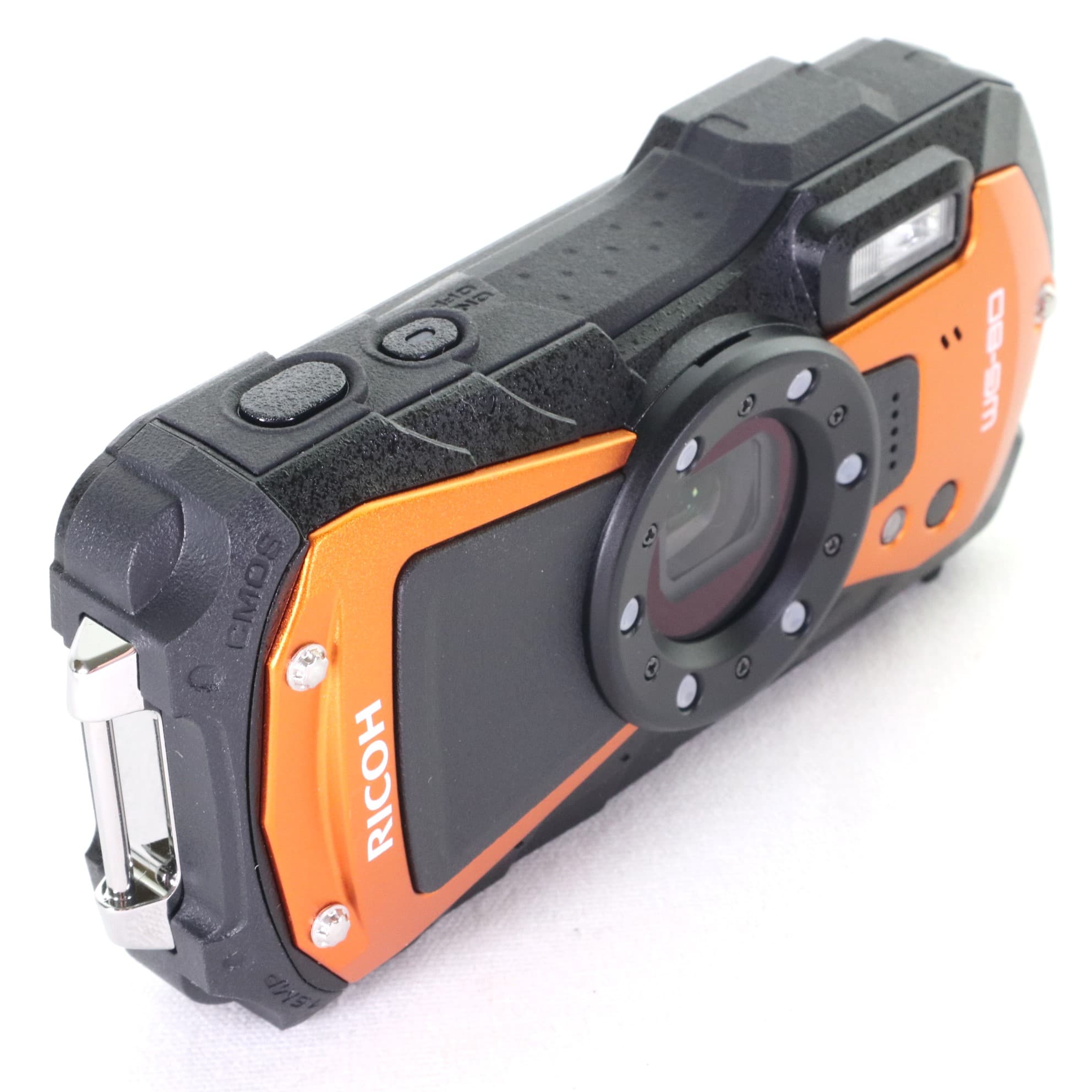 楽天市場】【中古】 極上美品 RICOH WG-80 オレンジ コンパクトカメラ