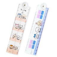 ちいかわ 折り定規 30 cm 折りたたみ 定規 分度器 付き 文房具 文具 筆記用具 グッズ カチカチ 音がしな…