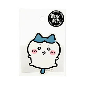 【当店最大P20倍+最大2000円OFFクーポン】 ちいかわ ミニデコステッカー しろめ ステッカー シール デコ スマホ トレカ グッズ キャラクター おしゃれ かわいい 耐水耐光 大 カミオジャパン
