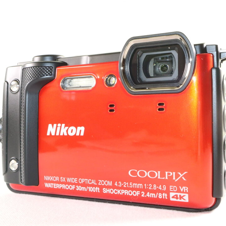 楽天市場】【中古】 NIKON COOLPIX W300 オレンジ ニコン 防水 