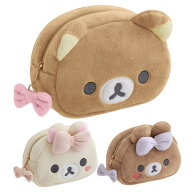リラックマ Makeup Rilakkuma ミラー付ぬいぐるみポーチ ポーチ 化粧ポーチ ミラー キャラクター コリラ…