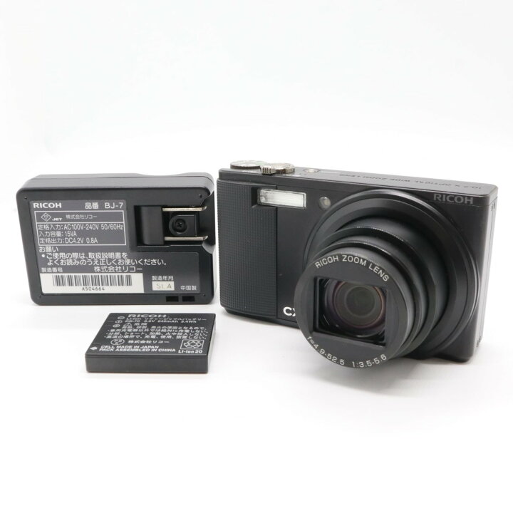 楽天市場】【中古】 コンパクトデジタルカメラ RICOH CX2 ブラック 