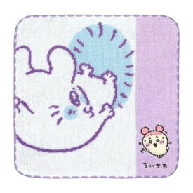ちいかわ タオルハンカチ 運んでる 綿100 ハンカチ タオル ハンドタオル ウォッシュタオル ふわふわ やわらか キャラクター グッズ かわいい