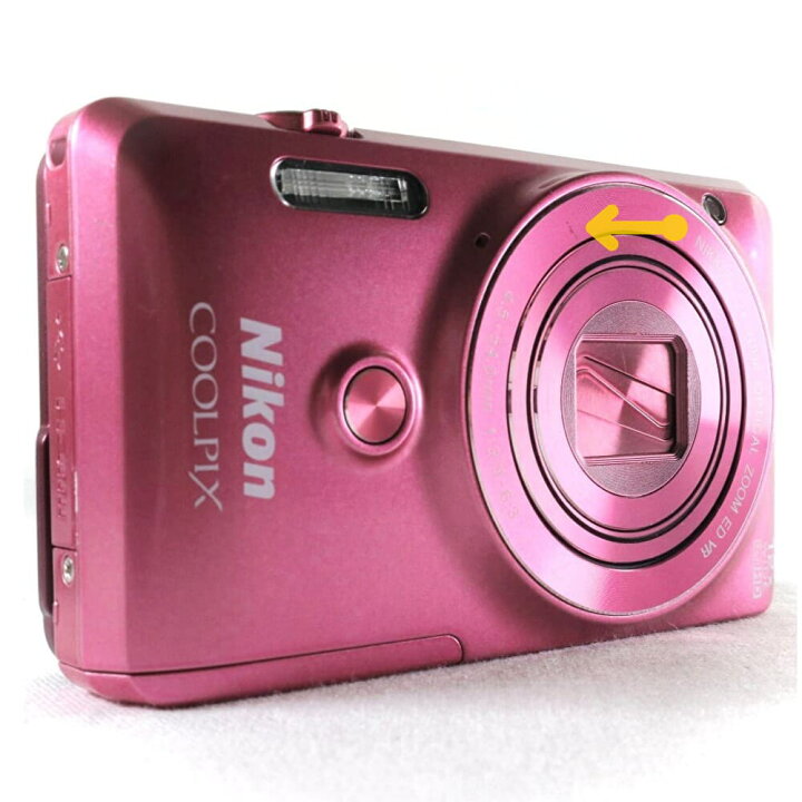 楽天市場】【中古】 美品 NIKON COOLPIX S6900 グロッシーピンク  