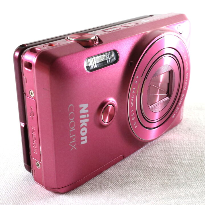 楽天市場】【中古】 美品 NIKON COOLPIX S6900 グロッシーピンク 