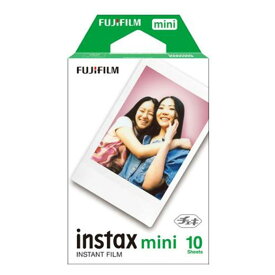 チェキフィルム instax mini 10枚 チェキ インスタックス ミニ カメラ フィルム フイルム インスタントフィルム 富士フイルム フジフイルム FUJIFILM 白 カラー 柄 キャラクター JP1 かわいい 写真