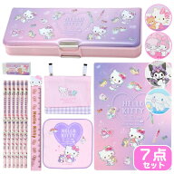 【50%OFF商品多数 最大P20倍+4種の割引クーポン】 サンリオ キャラクターが選べる 入学7点セット 文房具 …