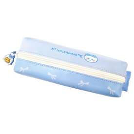 ちいかわ 2ルームペンケース 筆箱 ペンケース ペンポーチ ペン入れ ラバーチャーム付 文具 キャラクター グッズ 小学生 中学生 女の子 おしゃれ