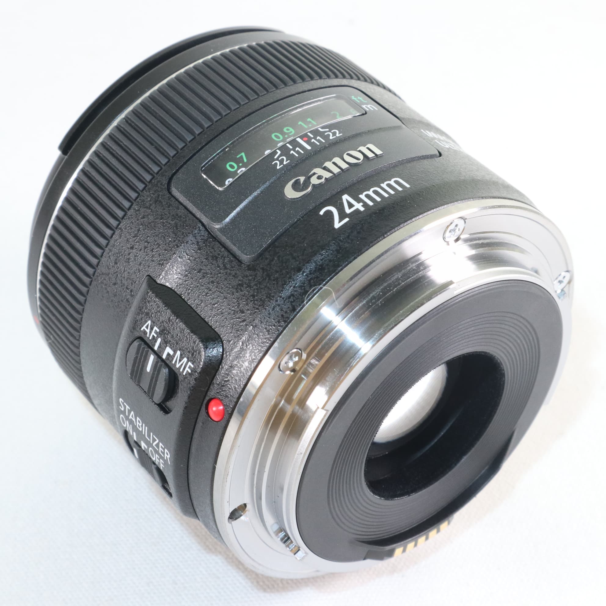 楽天市場】【中古】 極上美品 CANON EF 24mm F2.8 IS USM ブラック 単