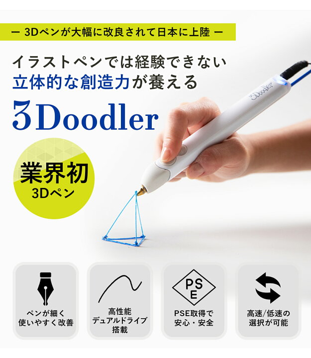 楽天市場】【公式】3Dペン【世界250万販売】3Doodler Create+ アート 