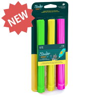 【公式】3Doodler Start+ フィラメント 75本入り [ ネオングリーン ネオンイエロー ネオンピンク ] 3Dペ…